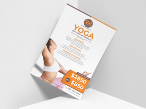 Flyer Design by Gexton for Yoga Rhythms | Design: #22762457