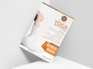 Flyer Design by Gexton for Yoga Rhythms | Design: #22762464