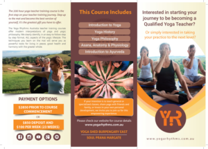 Flyer Design by meet007 for Yoga Rhythms | Design: #22785412