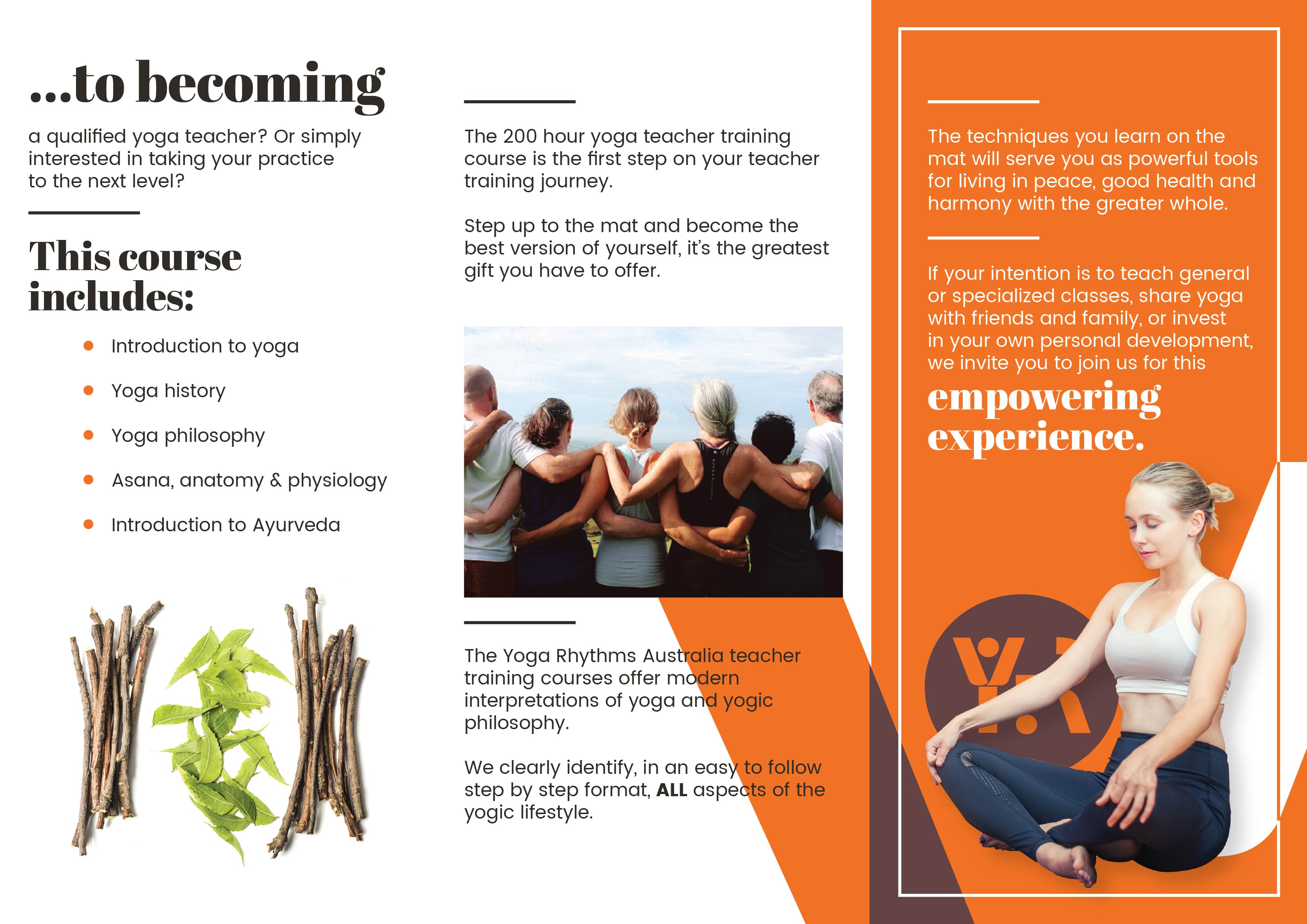 Flyer Design by nicoletaungurean 2 for Yoga Rhythms | Design #22764612