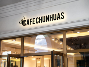 Please use 2 names as we have not decided witch one to use. 1. Cafe de la Casa and 2. Cafe Chunhuas | Logo Design by Ochieng