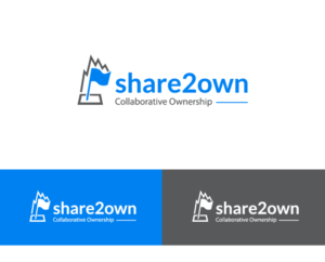 (company name)share2own (tagline) Collaborative Ownership | Diseño de Logo por CreativeBaba