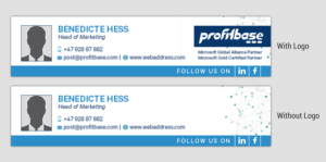 New corporate e-mail signature | Grafik-Design von SAI DESIGNS
