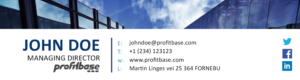 New corporate e-mail signature | Grafik-Design von AnneWanjiku