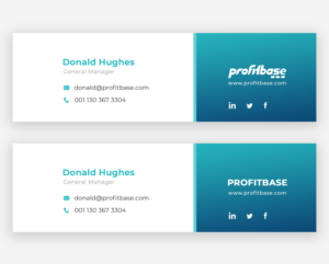 New corporate e-mail signature | Grafik-Design von aberyor