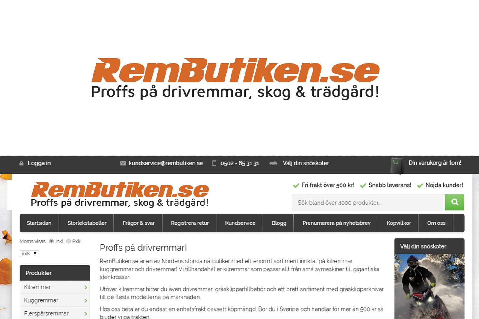Logo Design by ivo_i_ivanov for RemButiken Sverige AB | Design #22762047