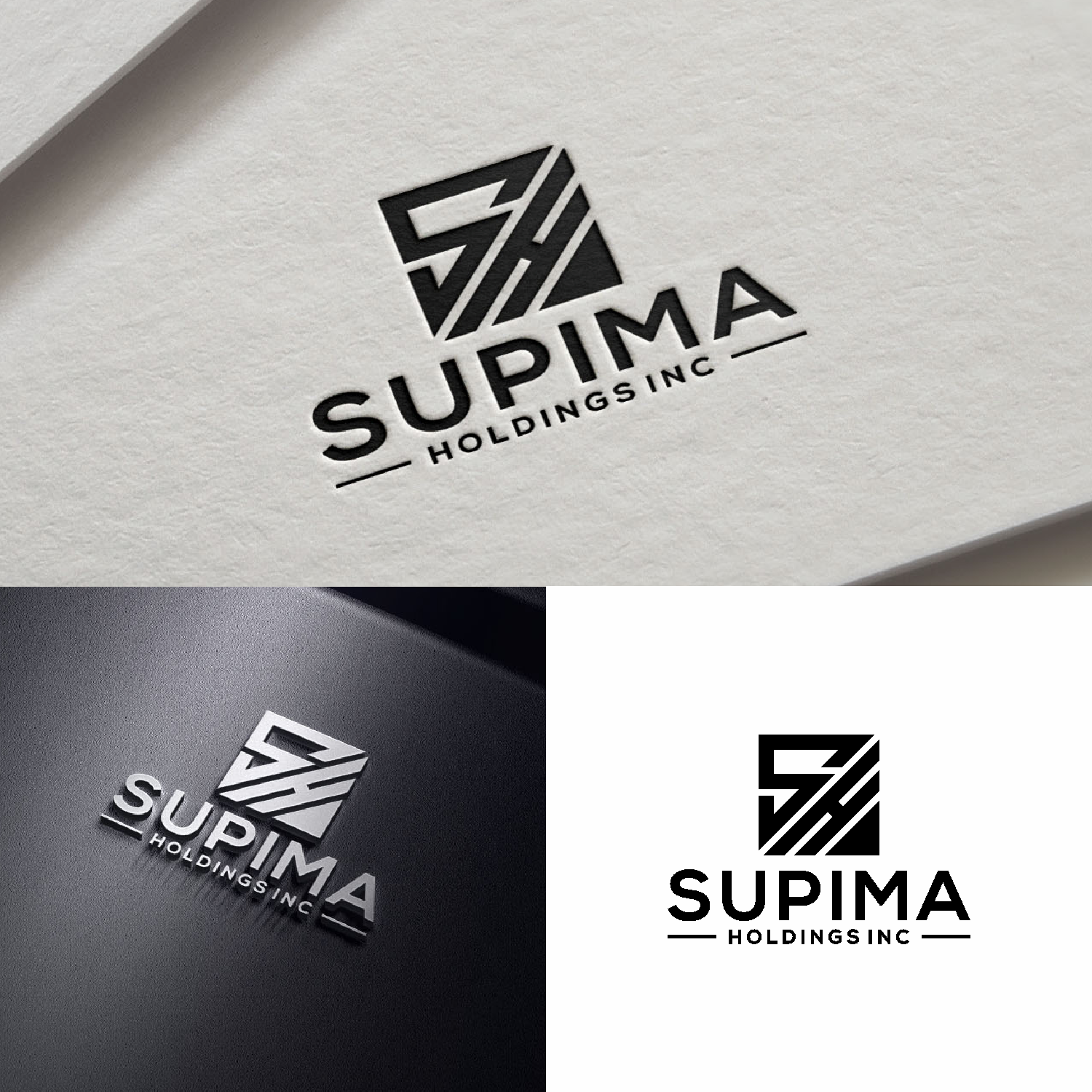 Logo Design by saher khan 2 for Supima Holdings | Design #22762637
