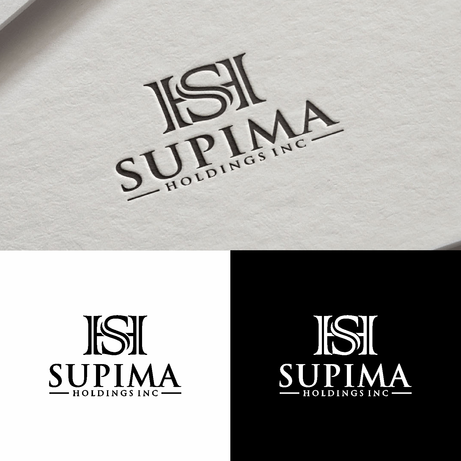 Logo Design by saher khan 2 for Supima Holdings | Design #22762705
