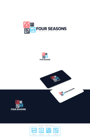 Four Seasons Plumbing & Heating  | Logo-Design von Mosa Abo swelem