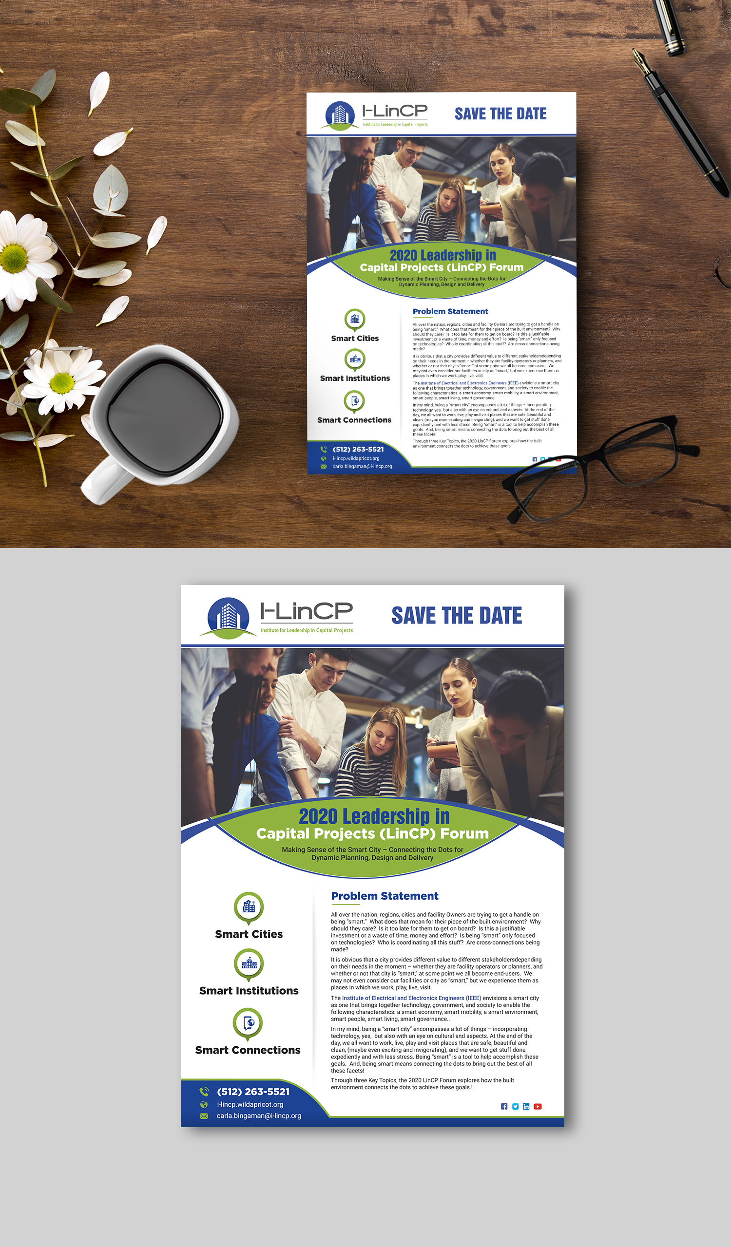 Flyer Design by debdesign for I-LinCP | Design #22775095