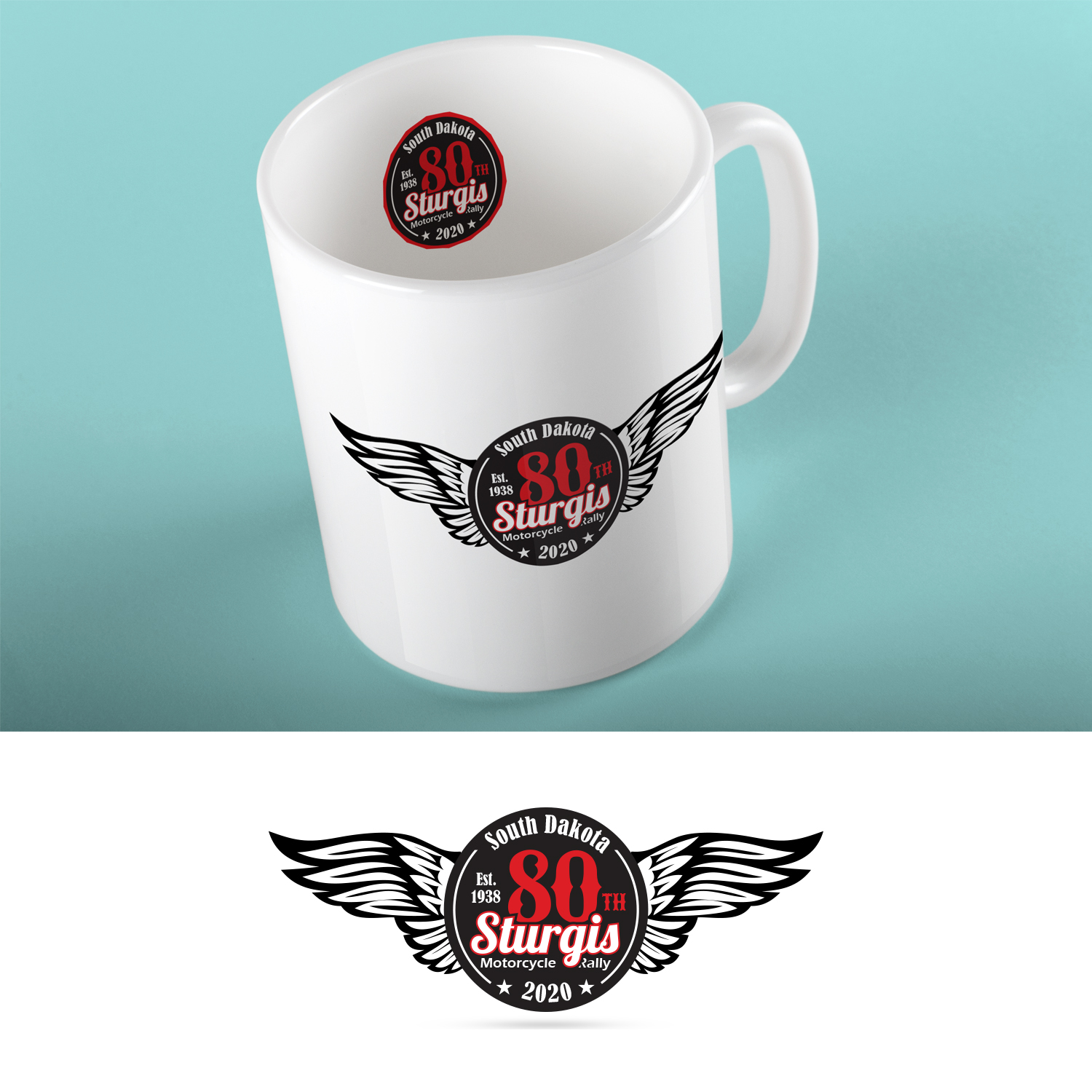 Bold, Colorful Logo Design for Sturgis Motorcycle Rally, 2020, 80th ...