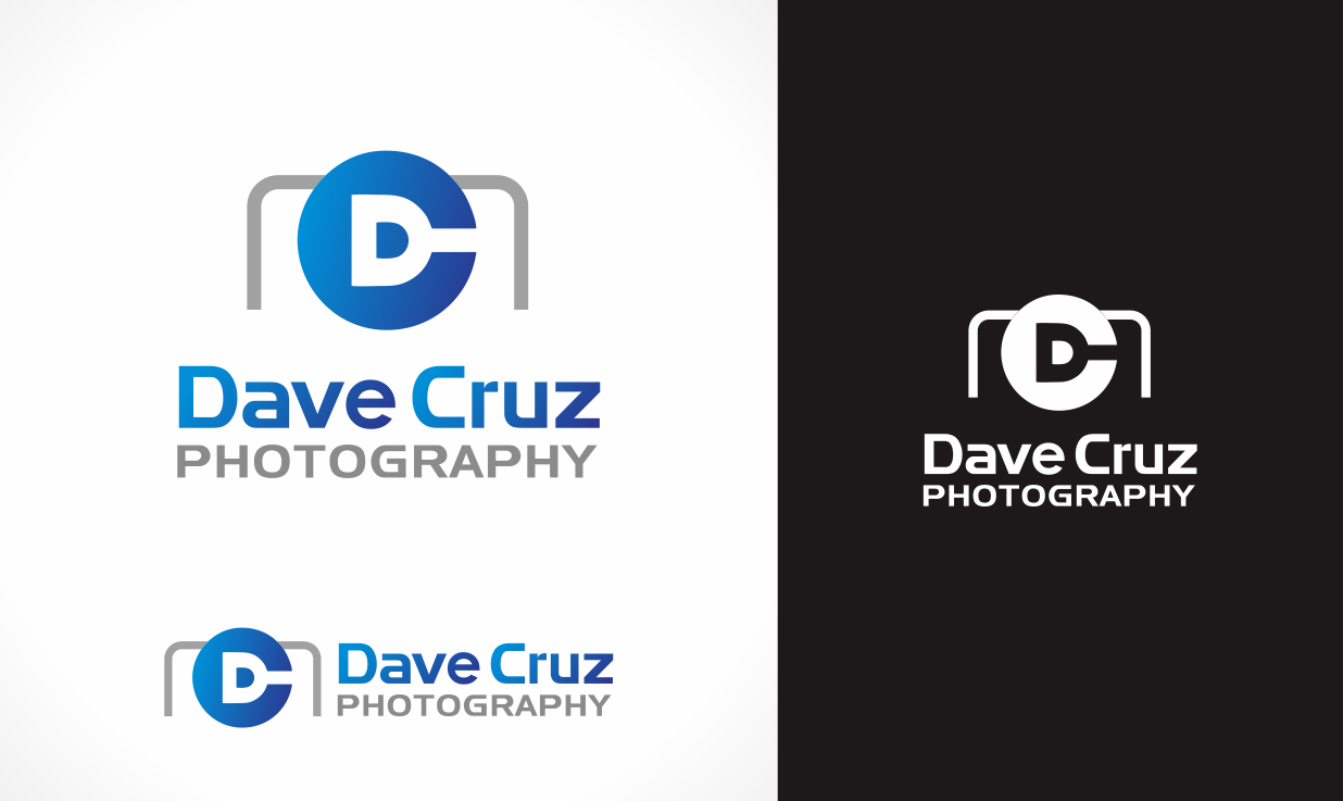 Logo Design by get2tows for Dave Cruz Photography  | Design #22829535