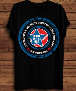 Construction Equipment Made in the USA  | Design de T-shirt par creative gravity