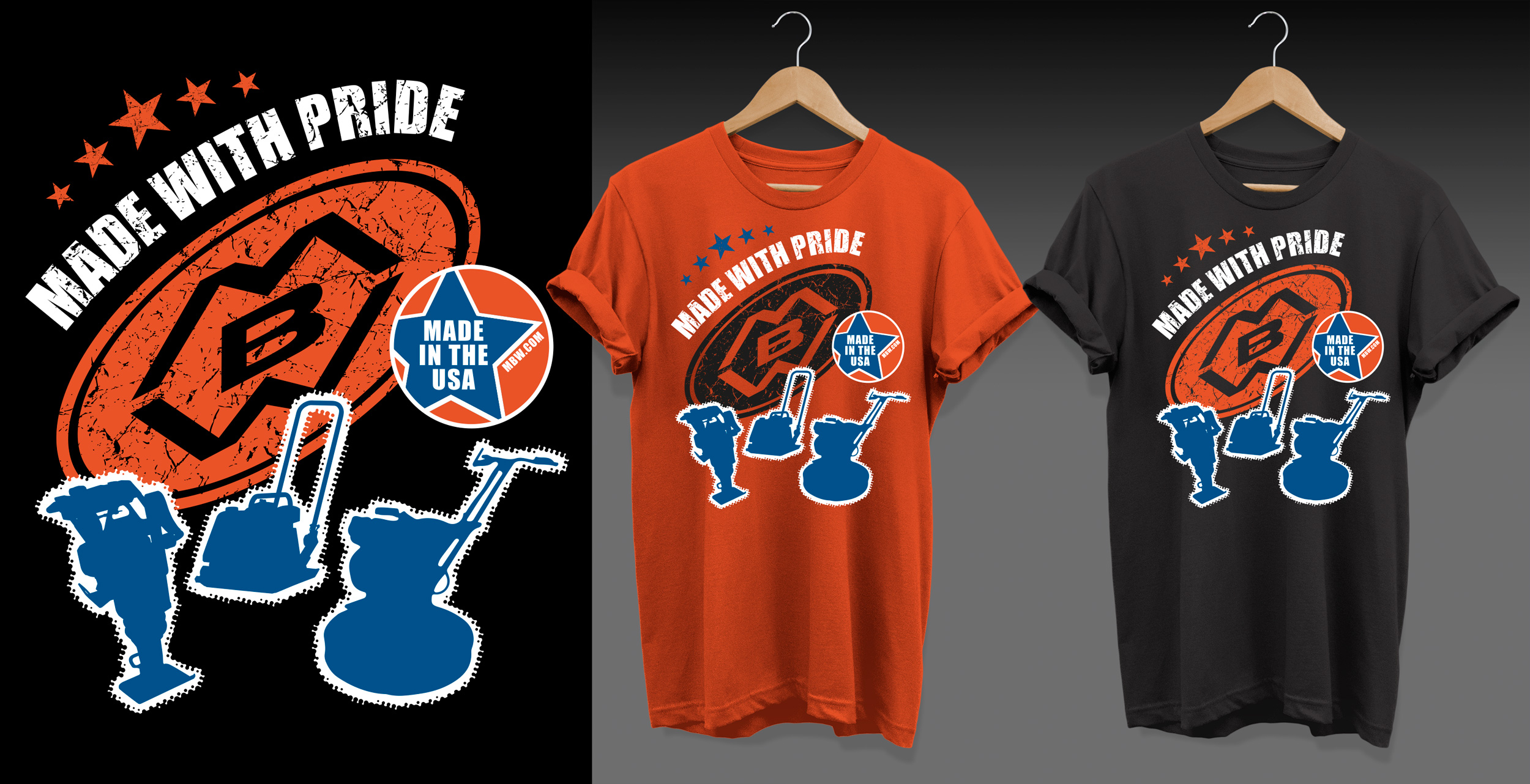 Design de T-shirt par Al Pech pour M-B-W, INC. | Design #22817577