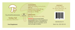 SuperShroom Nutrition Require Label Design Assistance | Label Design by rmak