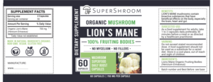SuperShroom Nutrition Require Label Design Assistance | Diseño de Etiqueta por Krasimira Georgieva