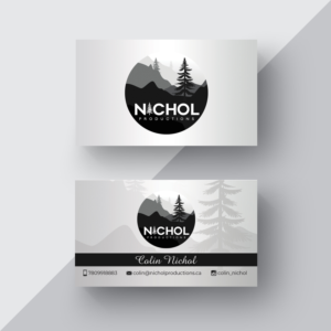 Nichol Productions   photography and video creator | Diseño de Tarjeta de Presentación por Sarah Haroon