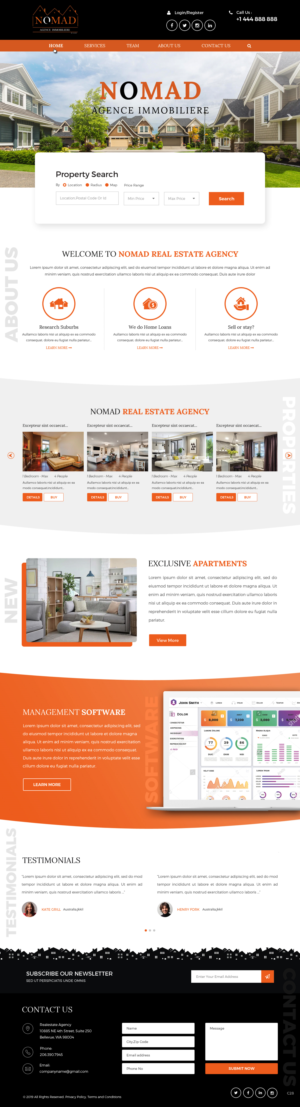 Web Design by pb for AD Websys SPRL | Design: #22797811