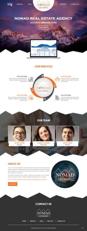 Web Design by pb for AD Websys SPRL | Design: #22797815