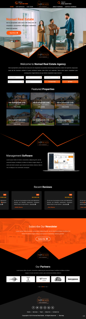 Web Design by pb for AD Websys SPRL | Design #22797825