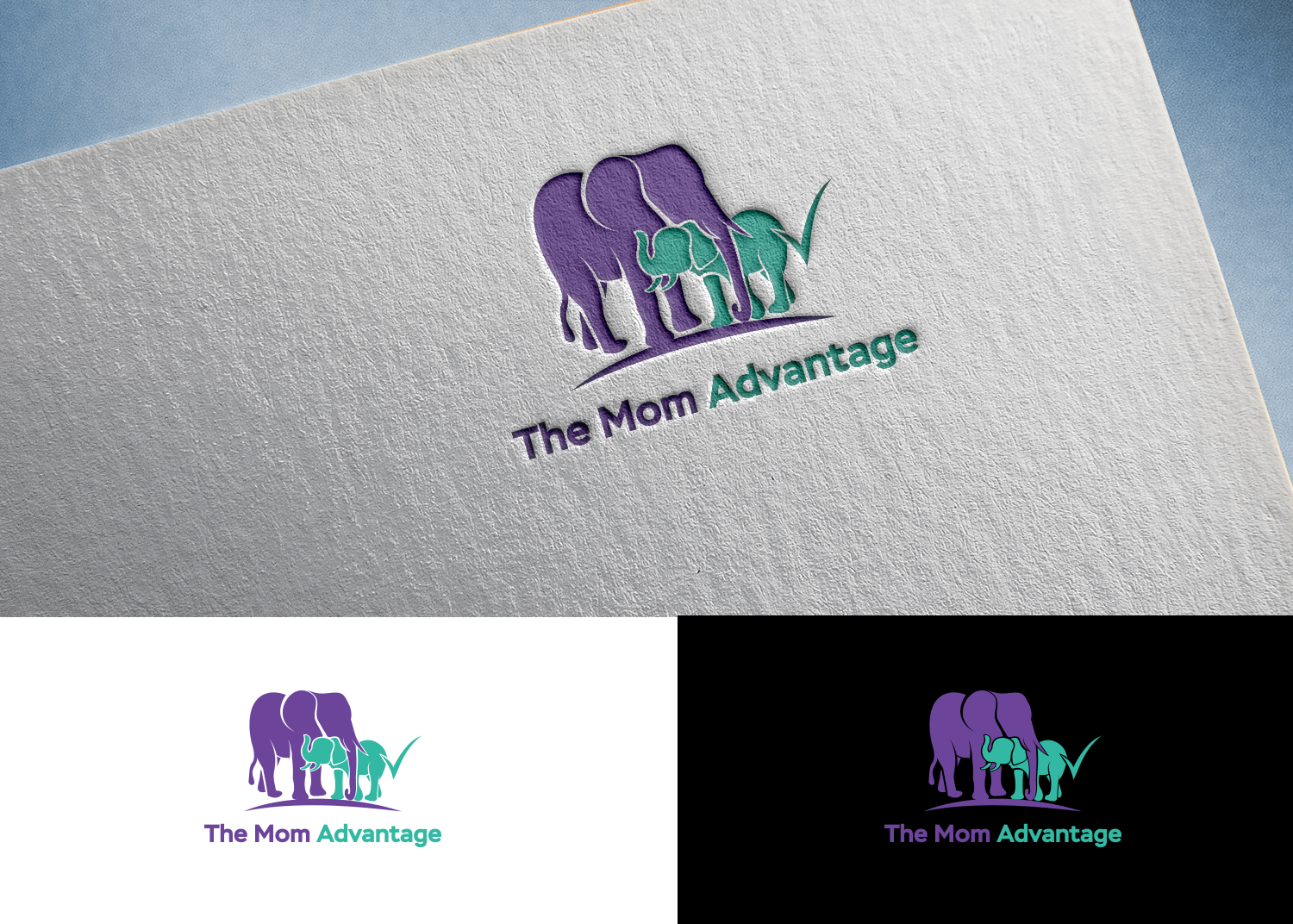 Logo Design by Ezgi Kilavuz for The Mom Advantage | Design #22778743