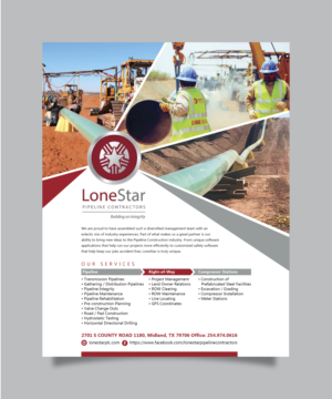 LoneStar Pipeline Contractors needs an ad for Midland Chamber of Commerce | Design Publicitaire par atularts