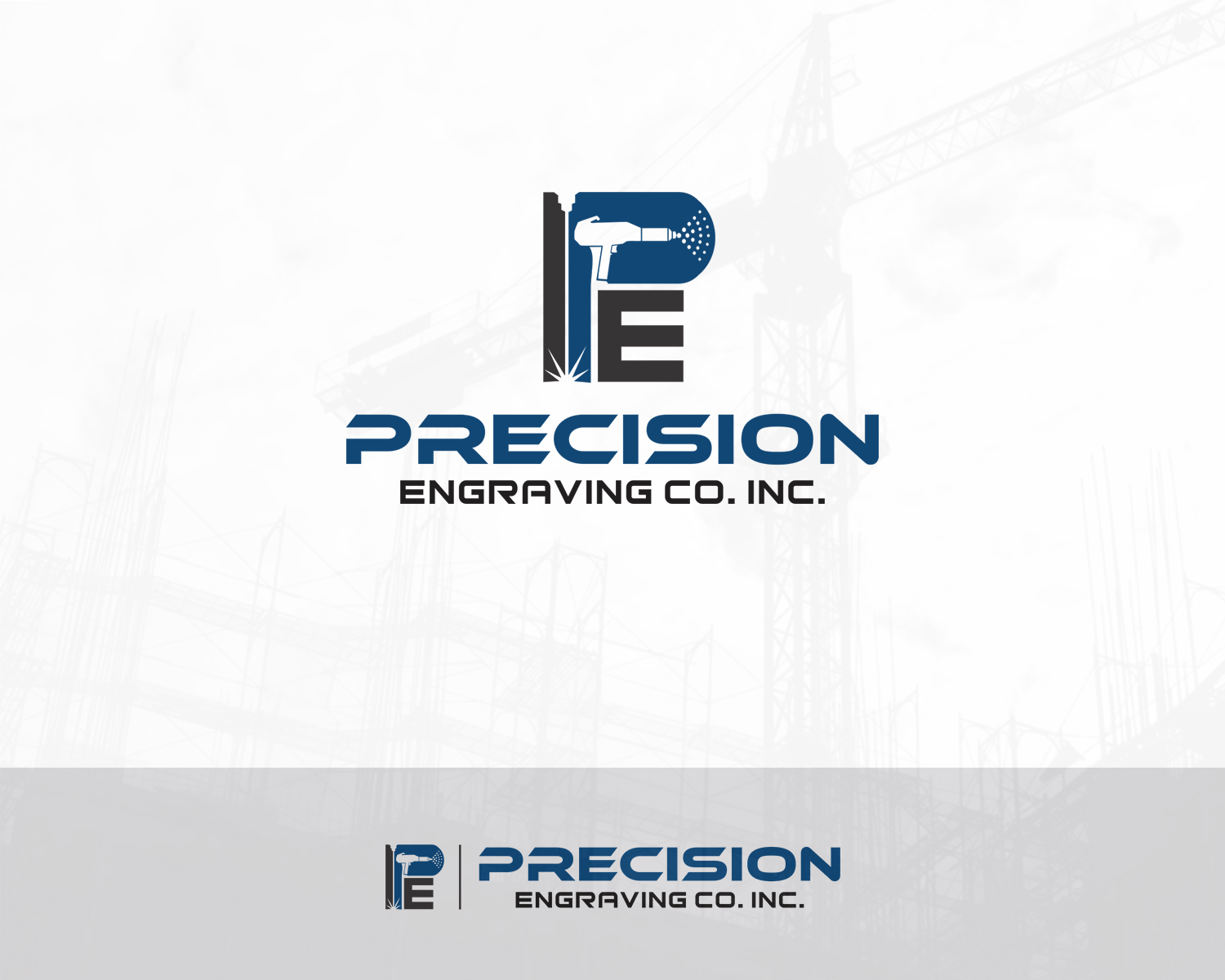 Logo Design by Djamdesign for PE Metalworks, Inc. | Design #22776305