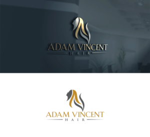 Adam Vincent Hair or AVHair  | Logo Design by Mono.co