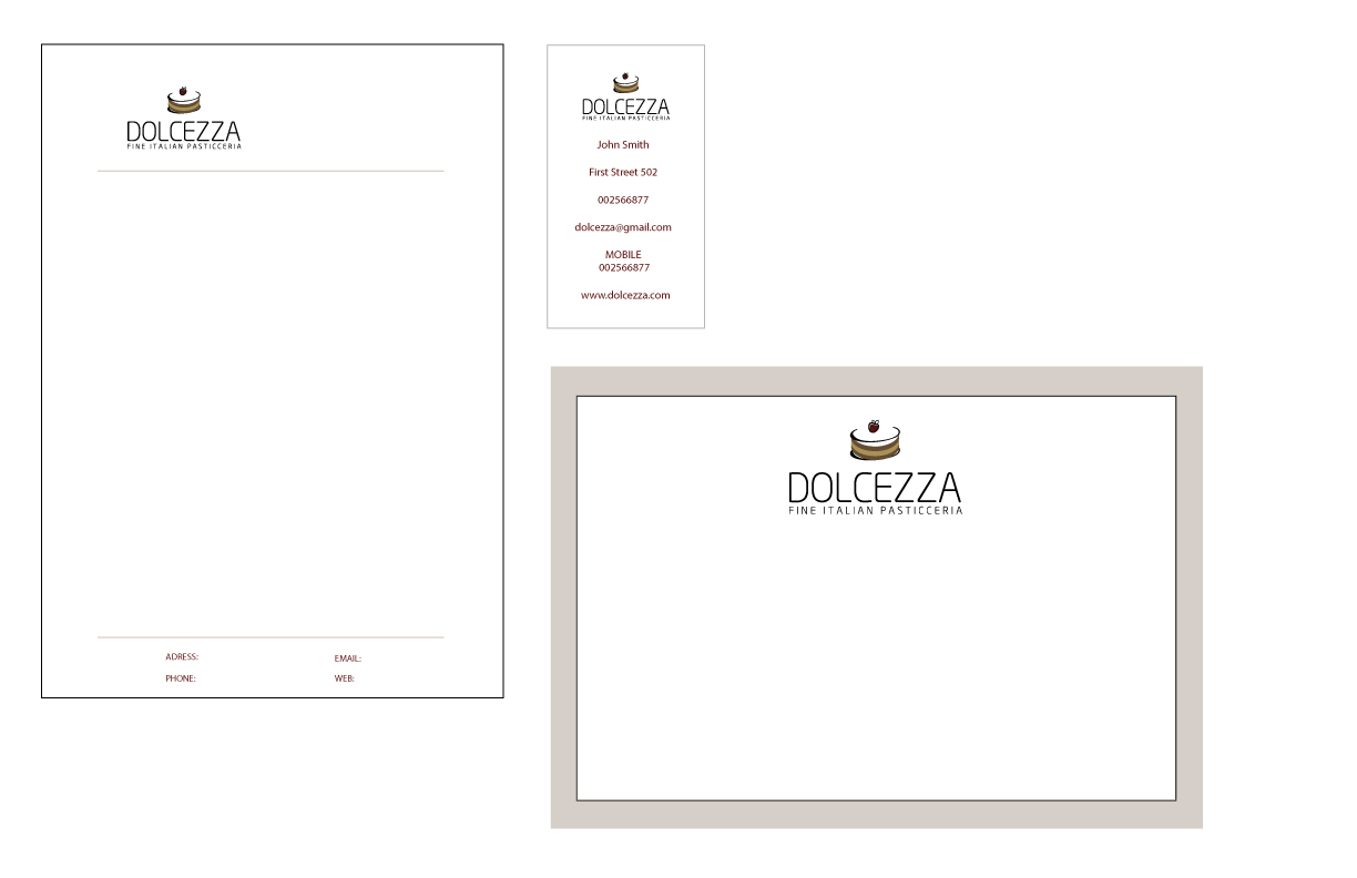 Stationery Design by lavinia for this project | Design #763721