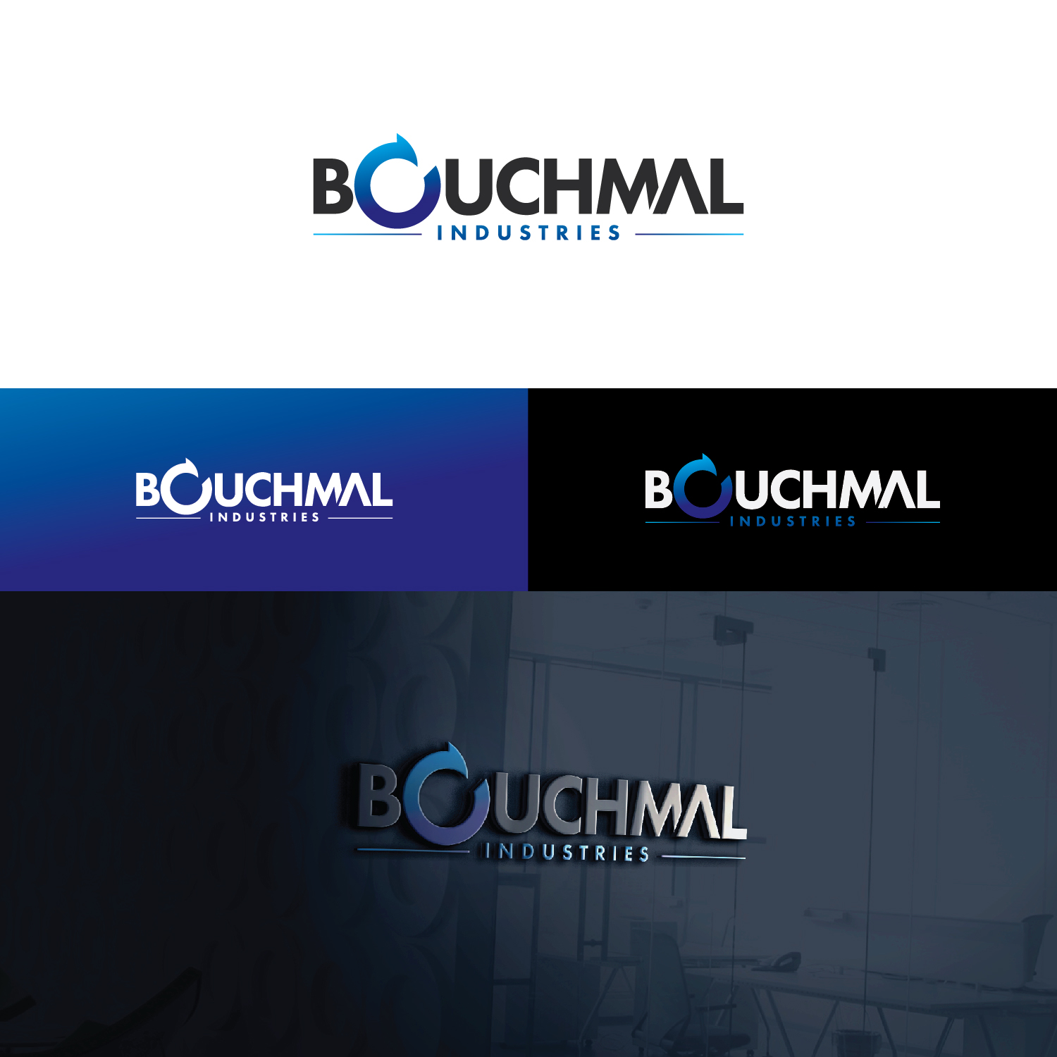 Diseño de Logo por Go4Logo para Bouchmal Industries | Diseño #22781878