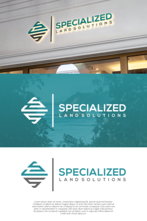 Specialized Land Solutions, or SLS, or a combination. | Logo Design by untung bertubi-tubi