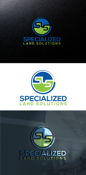Specialized Land Solutions, or SLS, or a combination. | Logo Design by akterkhadijars