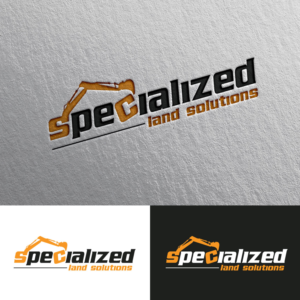 Specialized Land Solutions, or SLS, or a combination. | Logo Design by Rii