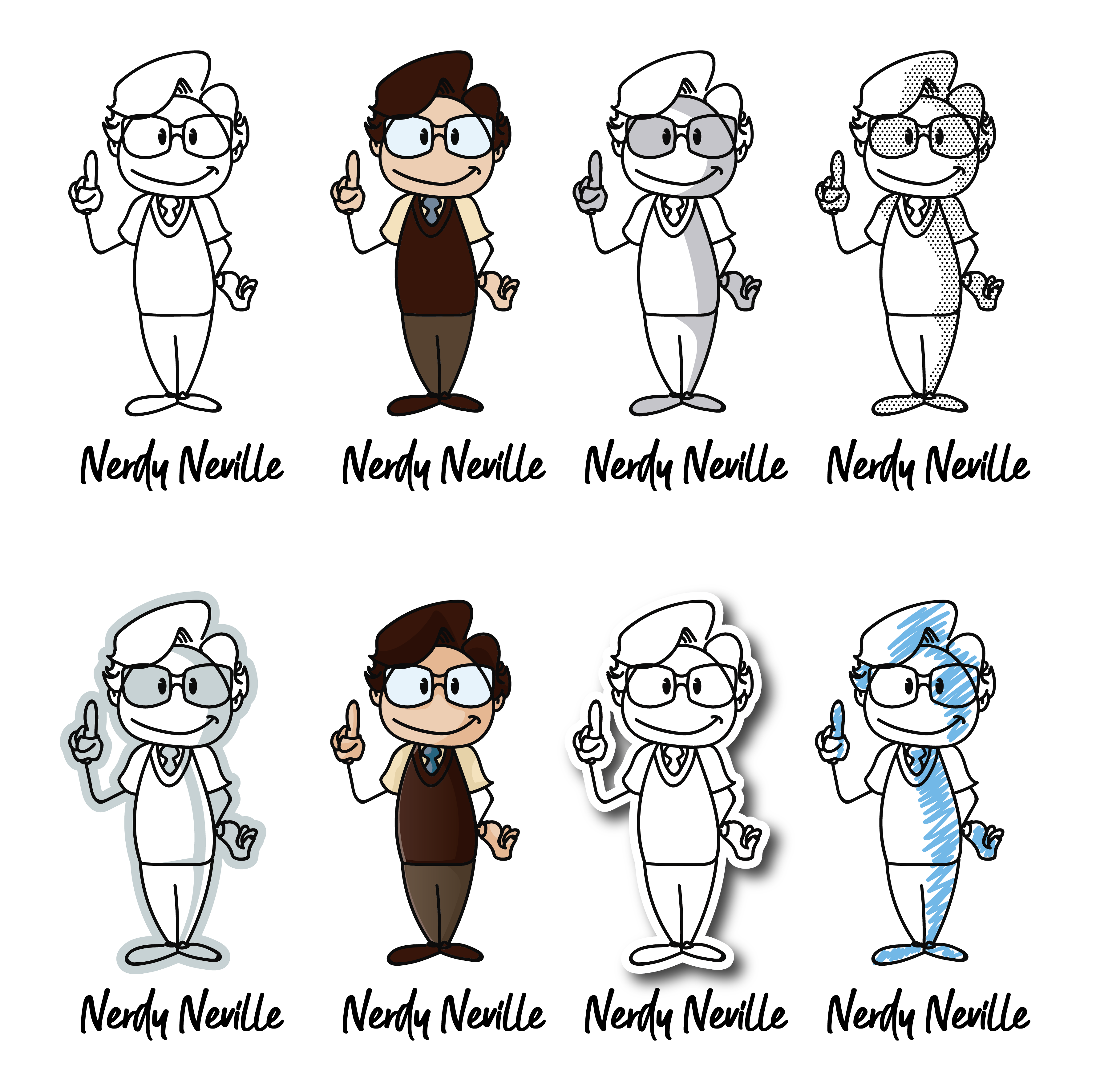 Character Design by Gabriel T. Marques for this project | Design #22802524