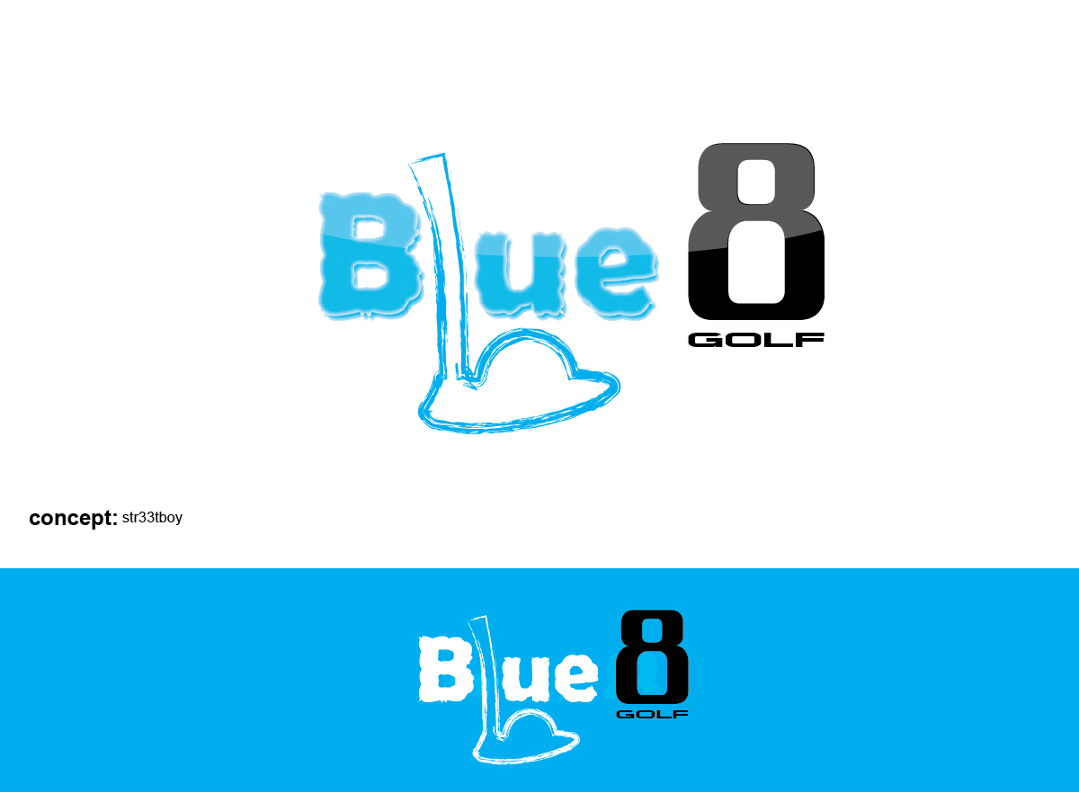 Logo Design by str33tboy for Blue 8 Golf Limited | Design #2966956