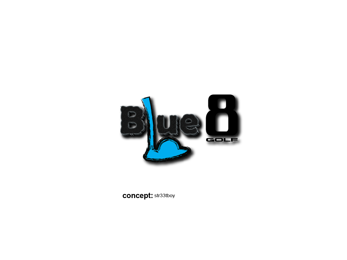 Logo Design by str33tboy for Blue 8 Golf Limited | Design #2982738