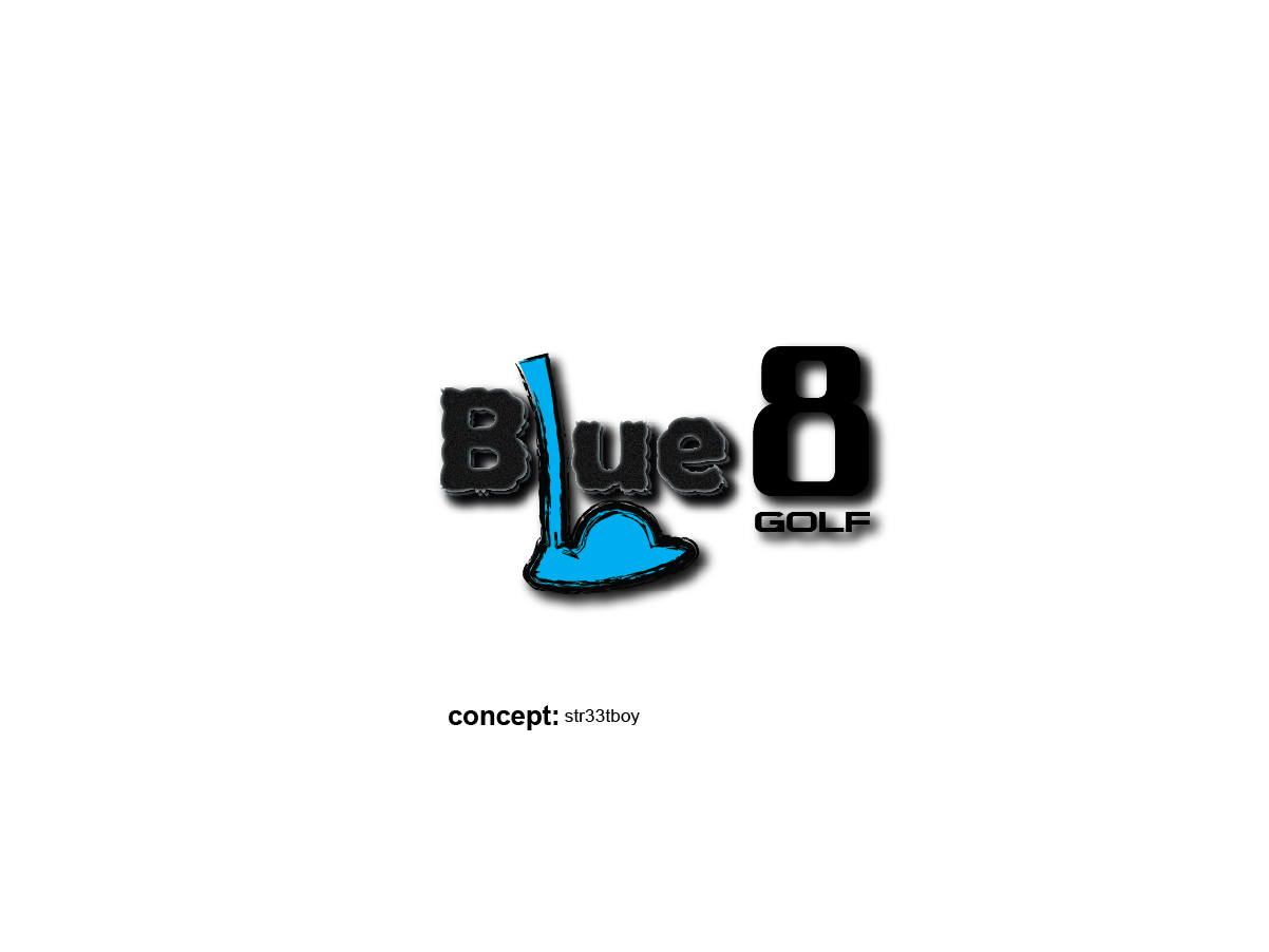 Logo Design by str33tboy for Blue 8 Golf Limited | Design #2982784
