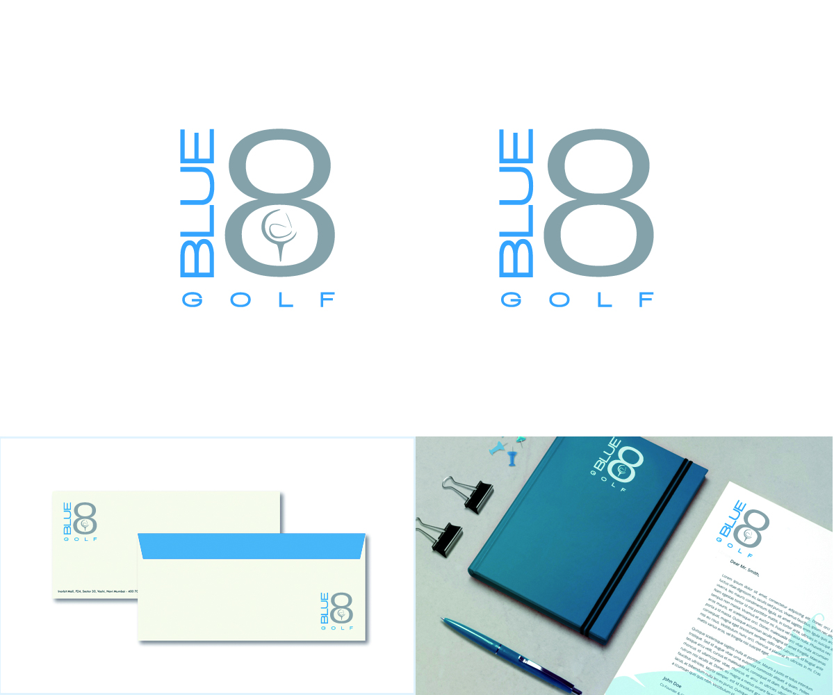Logo Design by ChicD for Blue 8 Golf Limited | Design #2966062