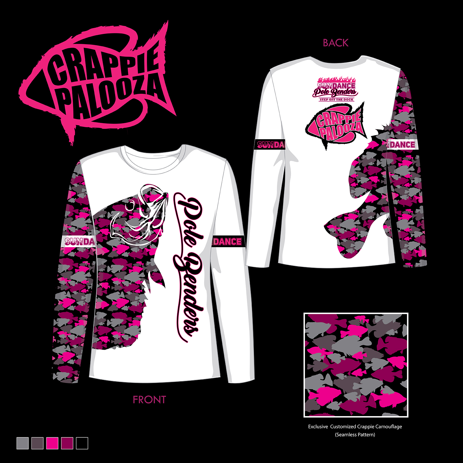 T-shirt Design by DAVIDEZIGN for Sundance Coastal Pole Benders | Design #22866008