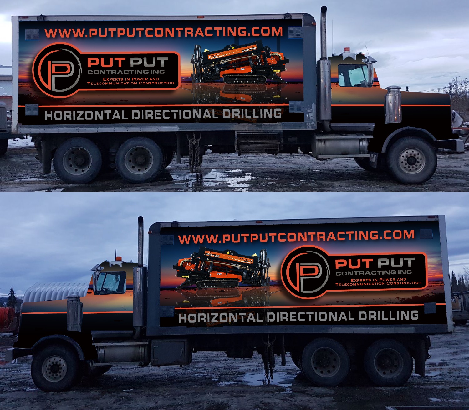 Car Wrap-Design von Kira Graphics für Put Put Contracting Inc | Design #22865081