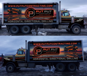 Car Wrap Design by Kira Graphics for Put Put Contracting Inc | Design: #22865082
