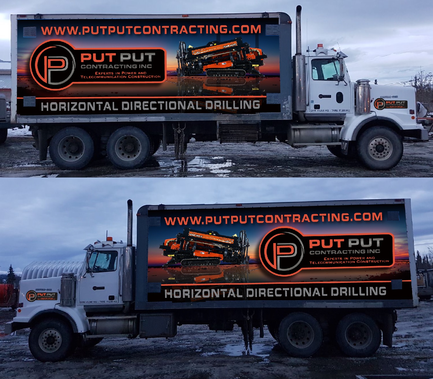 Car Wrap Design by Kira Graphics for Put Put Contracting Inc | Design #22870084