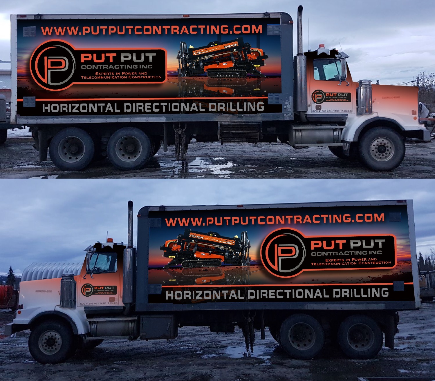 Design de Covering de Véhicule par Kira Graphics pour Put Put Contracting Inc | Design #22870794