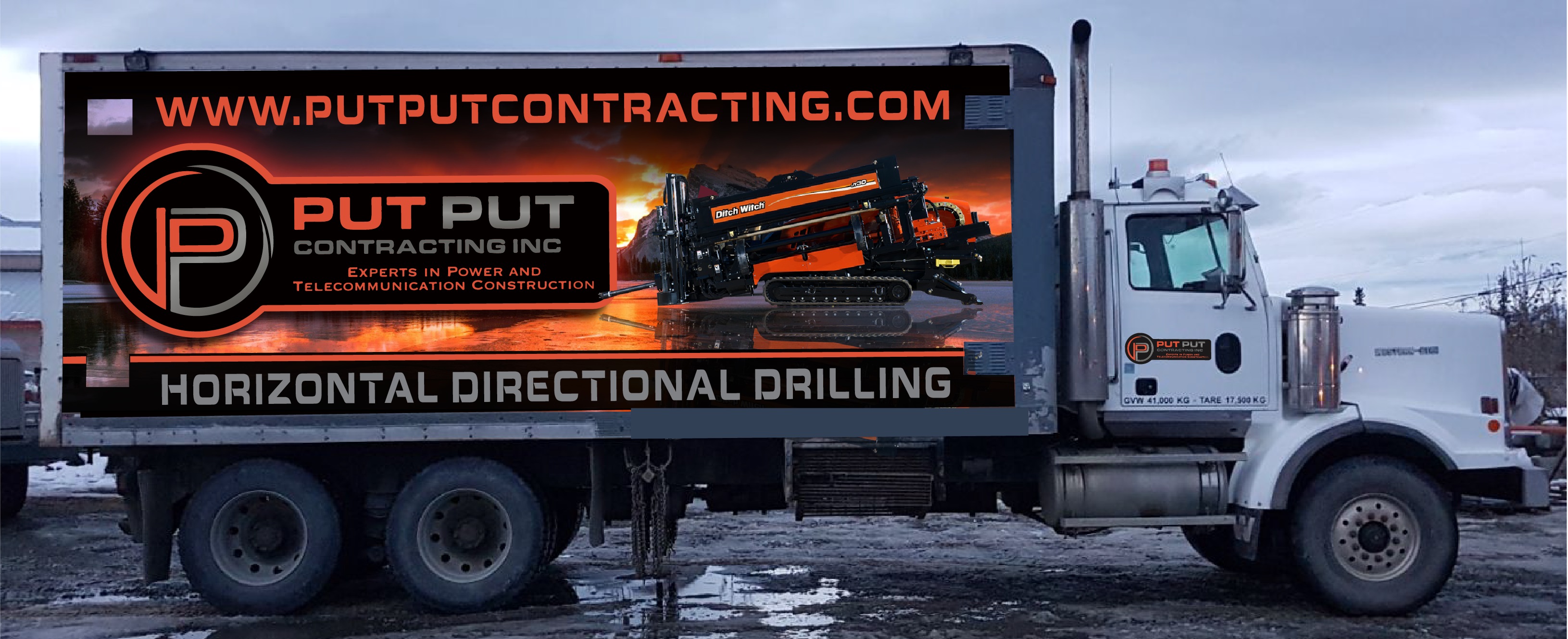 Design de Covering de Véhicule par Kira Graphics pour Put Put Contracting Inc | Design #22968778