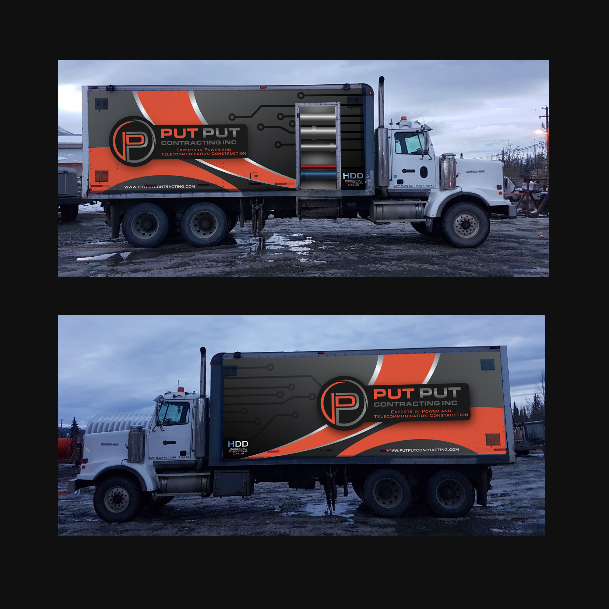 Car Wrap Design by BLESS-IDN for Put Put Contracting Inc | Design #22830340