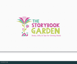 The Storybook Garden  (perhaps include: Est. 2001 and/or our tagline: books, gifts, & toys for growing minds) | Logo Design by AD-X