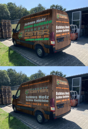 Car Wrap Design for Parquet Company | Design de Covering de Véhicule par StarGraphics