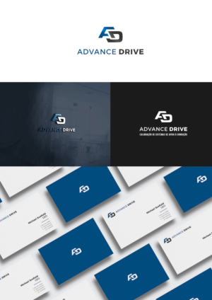 Advance Drive  | Diseño de Logo por christianpoetoe