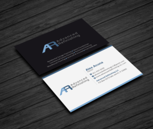 Business Card Design by Creations Box 2015 for Advanced Refinishing LLC | Design: #22792735