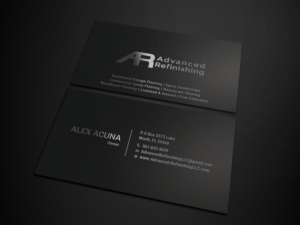 Business Card Design by Tripti Ranjan Gain for Advanced Refinishing LLC | Design: #22793257